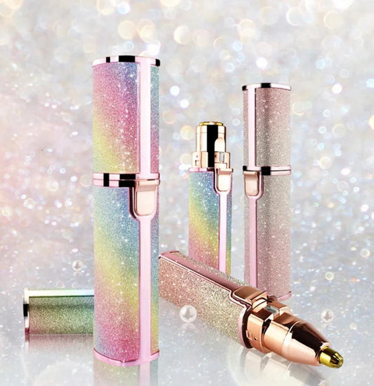 2 in 1 Facial Hair Remover & Eyebrow Trimmer 😍 | Rechargeable 🔋⚡ |