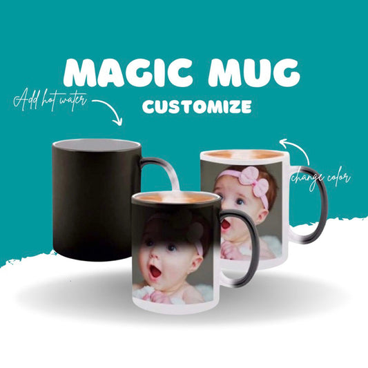 Personalized Magic Mug Color Changing Photo Cups in Pakistan