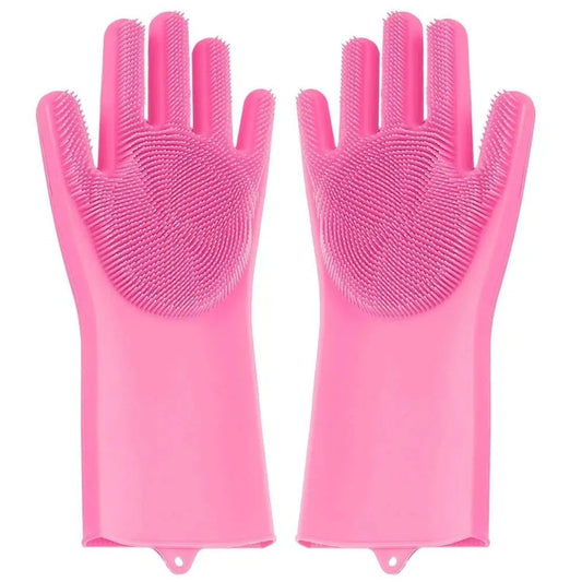 Silicon Washing Gloves for kitchen